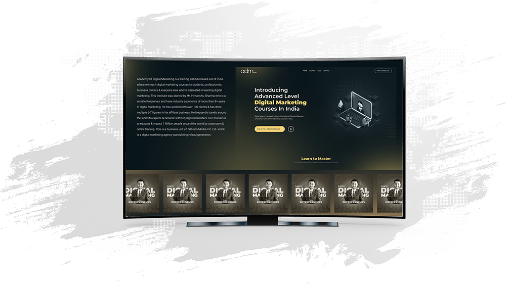website design
