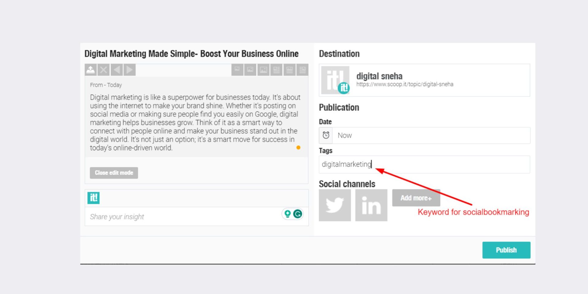 How to do social bookmarking image 3